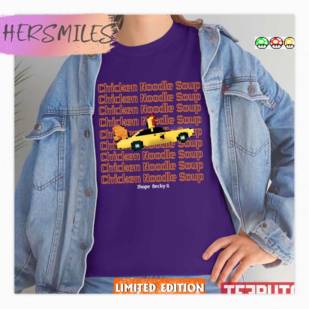 Chiken Noodle Soup Bts J-Hope Becky G Cns Single Pixel Artwork Shirt Chiken Noodle Soup Bts J-Hope Becky G Cns Single Pixel Artwork Shirt