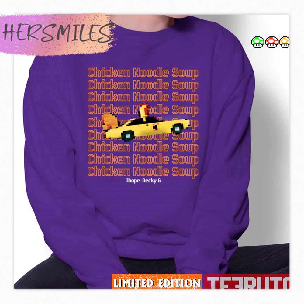Chiken Noodle Soup Bts J-Hope Becky G Cns Single Pixel Artwork Shirt Chiken Noodle Soup Bts J-Hope Becky G Cns Single Pixel Artwork Shirt