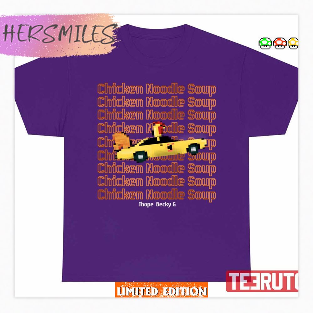 Chiken Noodle Soup Bts J-Hope Becky G Cns Single Pixel Artwork Shirt