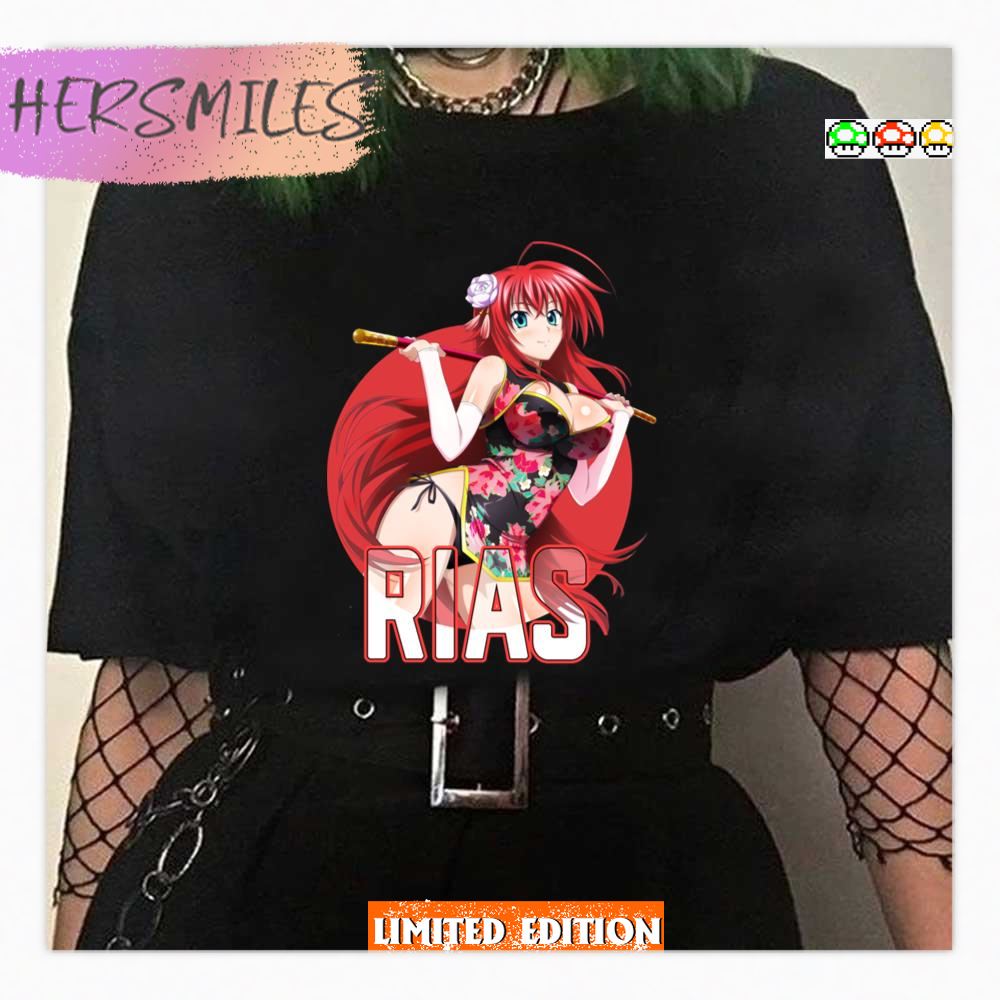 Chinese Dress High School Dxd Rias Gremory Sexy Design Shirt Chinese Dress High School Dxd Rias Gremory Sexy Design Shirt