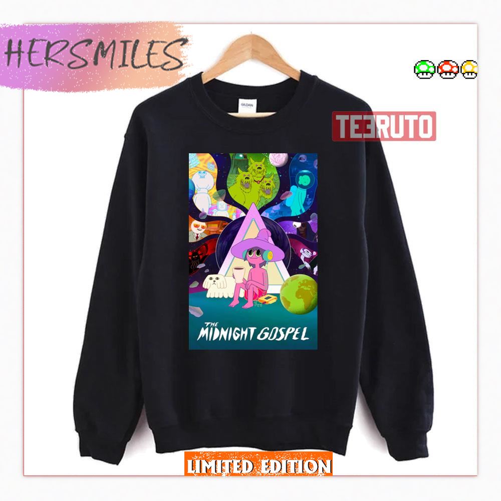 Clancy & Charlotte Midnight Gospel Shirt Clancy & Charlotte Midnight Gospel Shirt