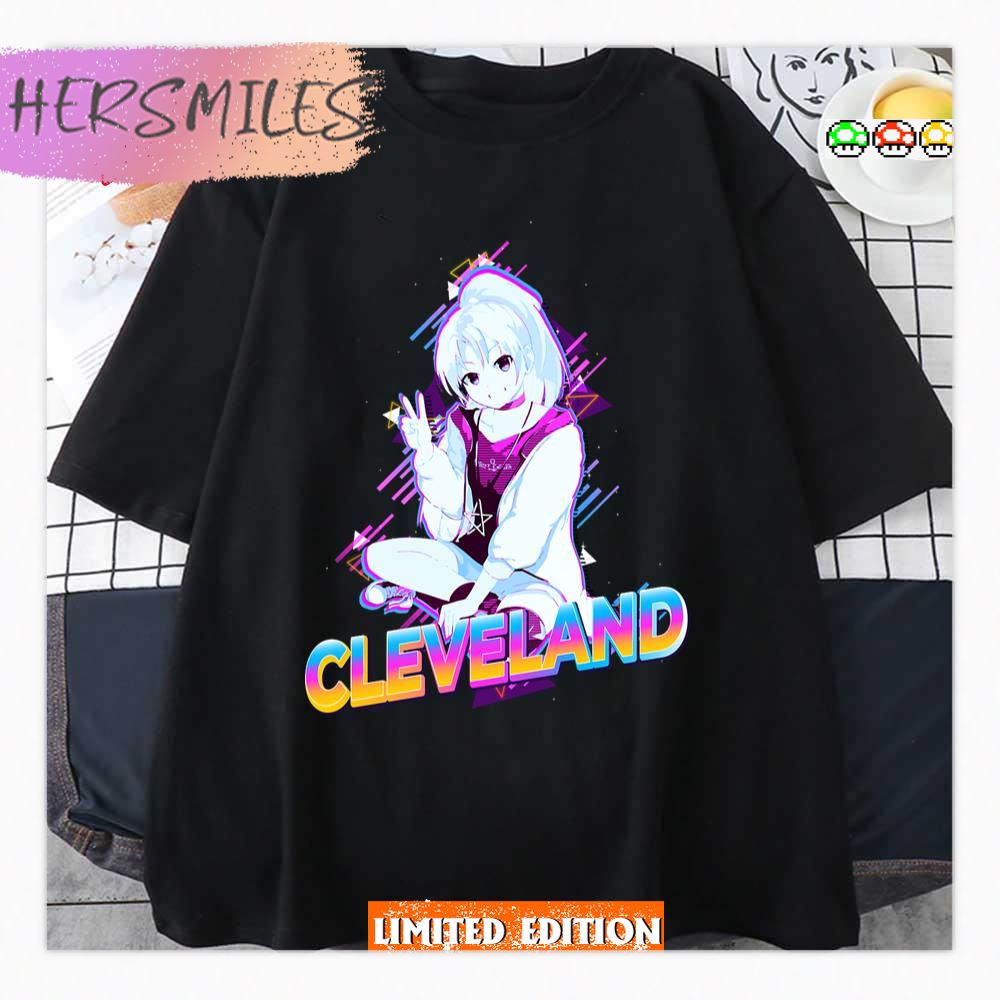 Cleveland Azur Lane Neon Aesthetic Art Shirt