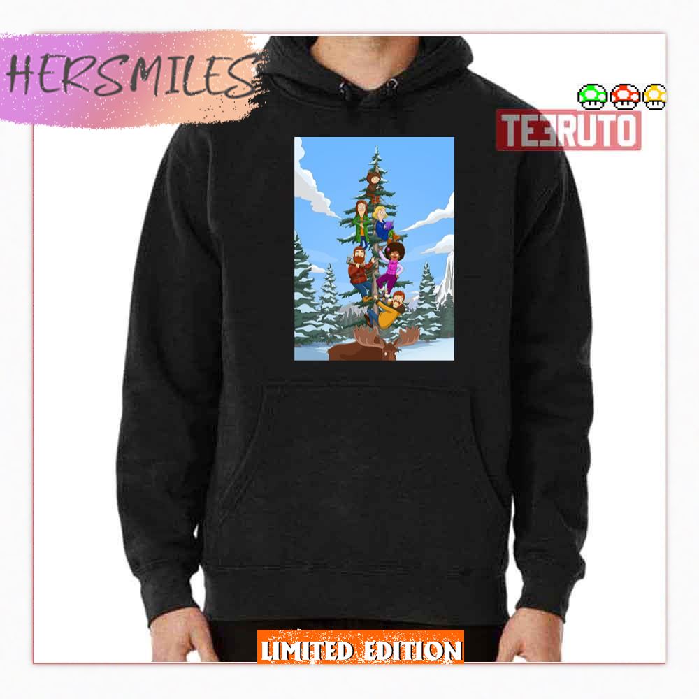 Climbing On A Pine Tree The Great North Shirt
