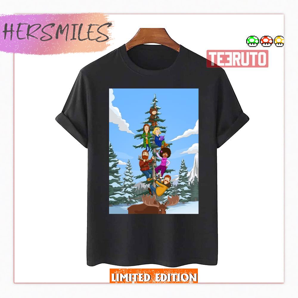 Climbing On A Pine Tree The Great North Shirt