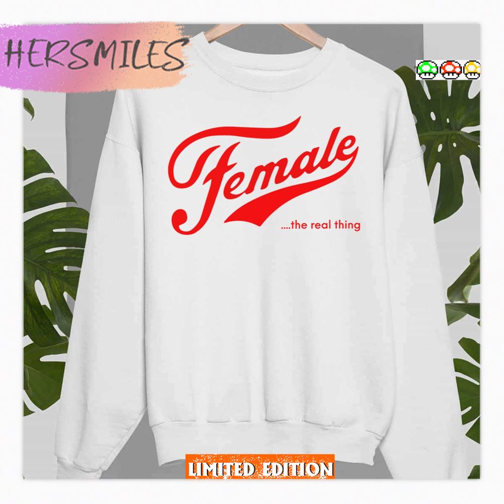 Coca Cola Logo Inspired Megyn Kelly Female The Real Thing Shirt Coca Cola Logo Inspired Megyn Kelly Female The Real Thing Shirt