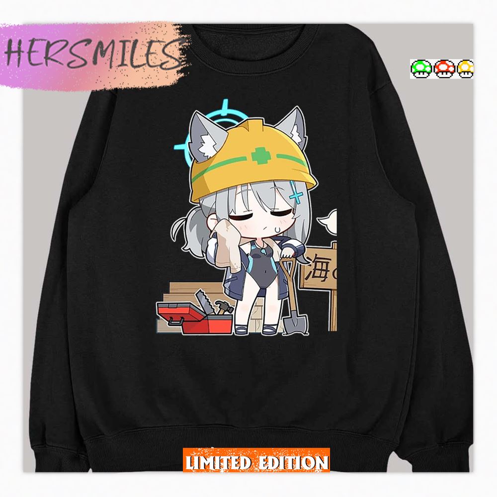 Conquest Ls 5 Chibi Blue Archive Shirt
