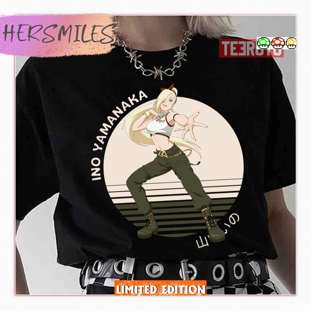 Cool Girl Ino Yamanaka Naruto Shippuden Shirt