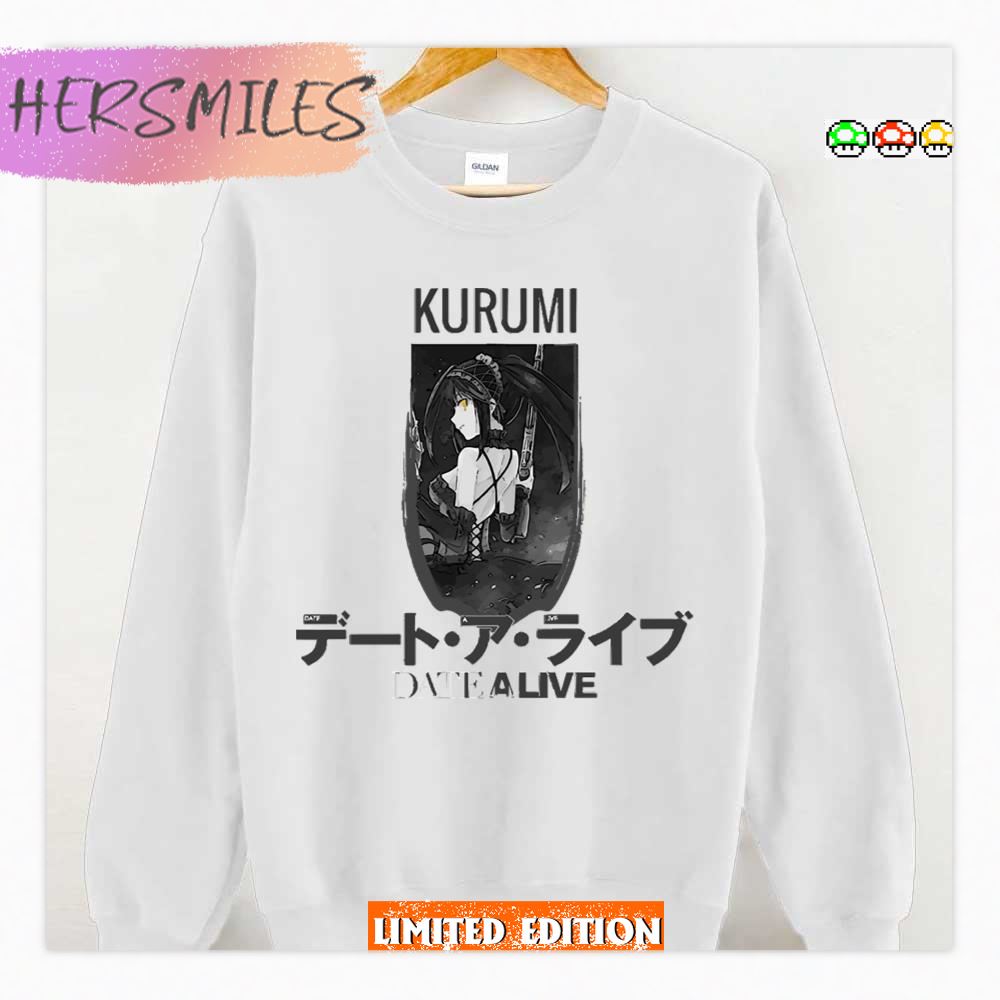 Cool Girl Kurumi Date A Live Japanese Anime Series Shirt Cool Girl Kurumi Date A Live Japanese Anime Series Shirt