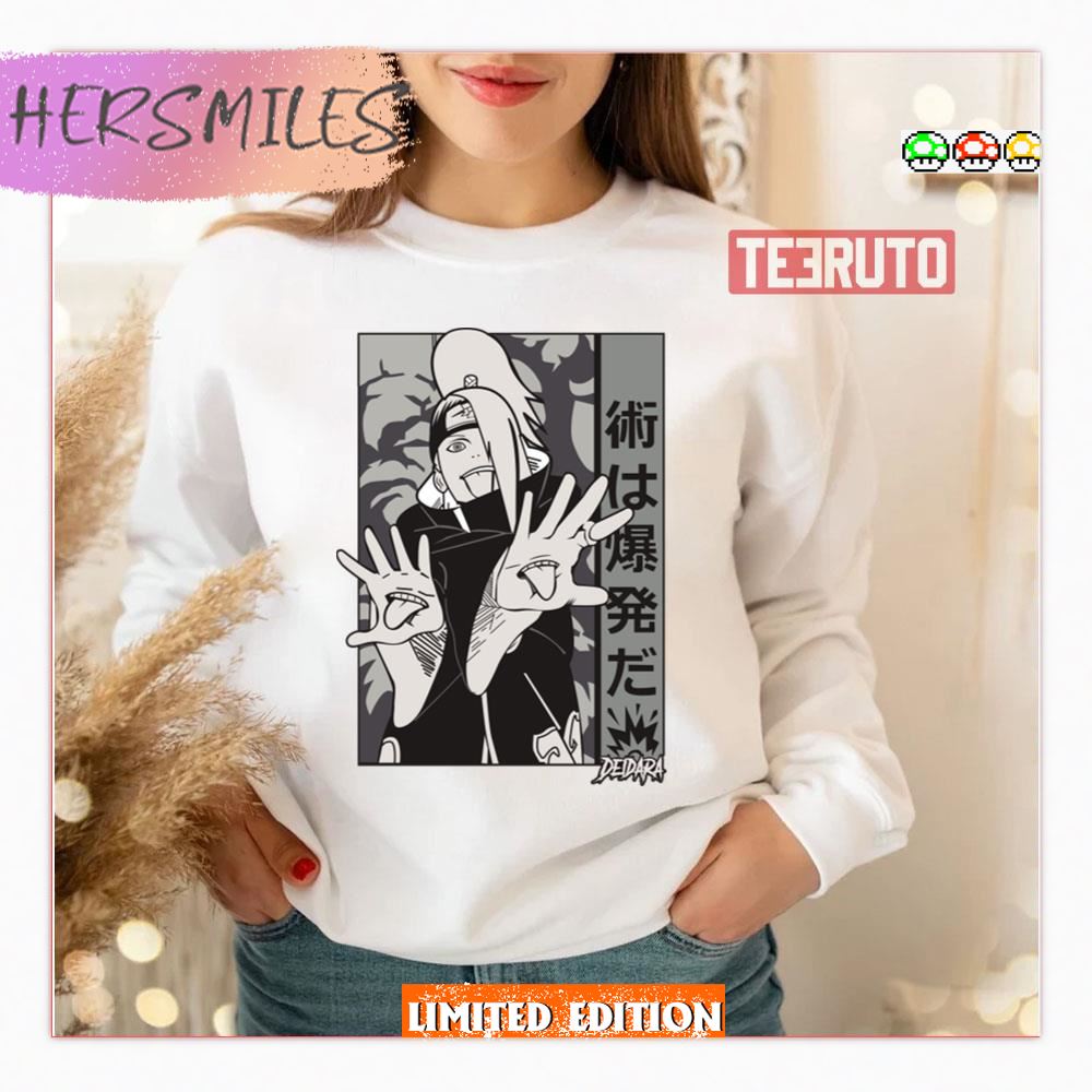 Cool Scene Deidara Naruto Naruto Shippuden Shirt Cool Scene Deidara Naruto Naruto Shippuden Shirt