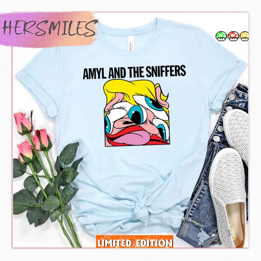 Cover Album Amyl And The Sniffers Cartoon Shirt