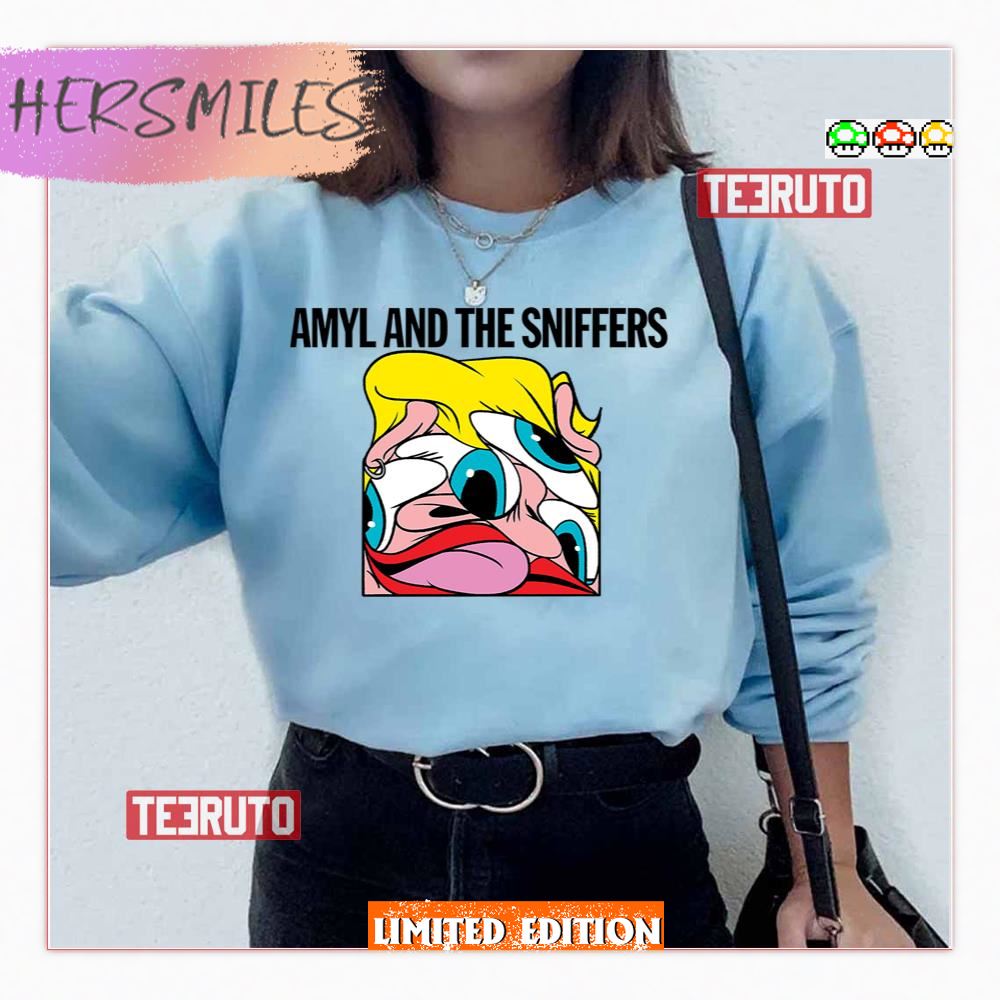 Cover Album Amyl And The Sniffers Cartoon Shirt