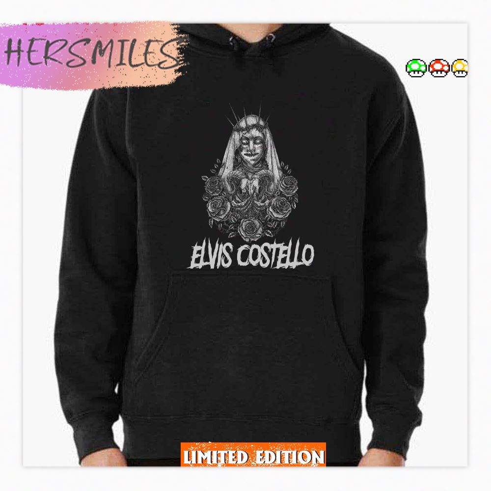 Creepy Elvis Costello Art Shirt