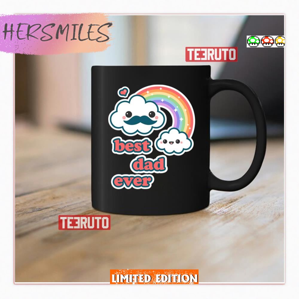 Cute Best Dad Ever Fathers Day Mug