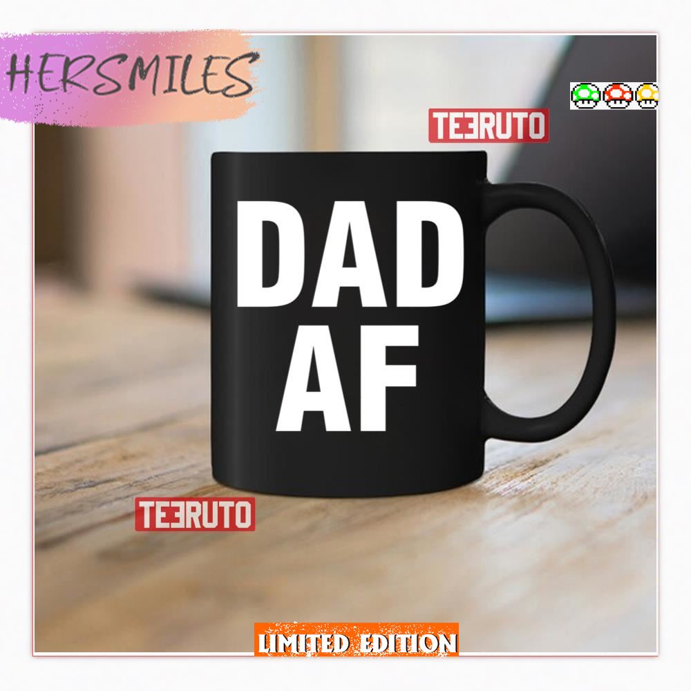 Dad Af Fathers Day Gift Mug