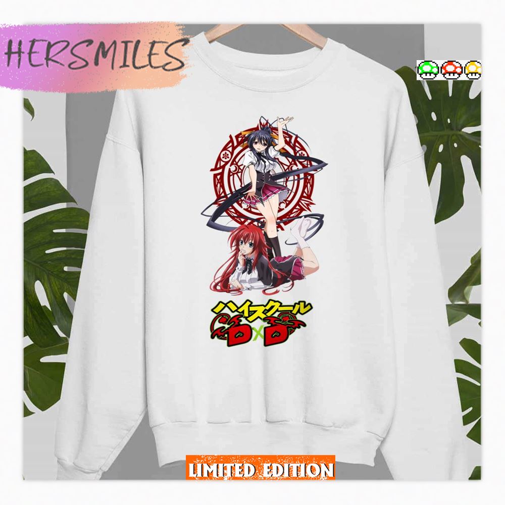 Dancing Girls Highschool Dxd Rias & Akeno Shirt Dancing Girls Highschool Dxd Rias & Akeno Shirt