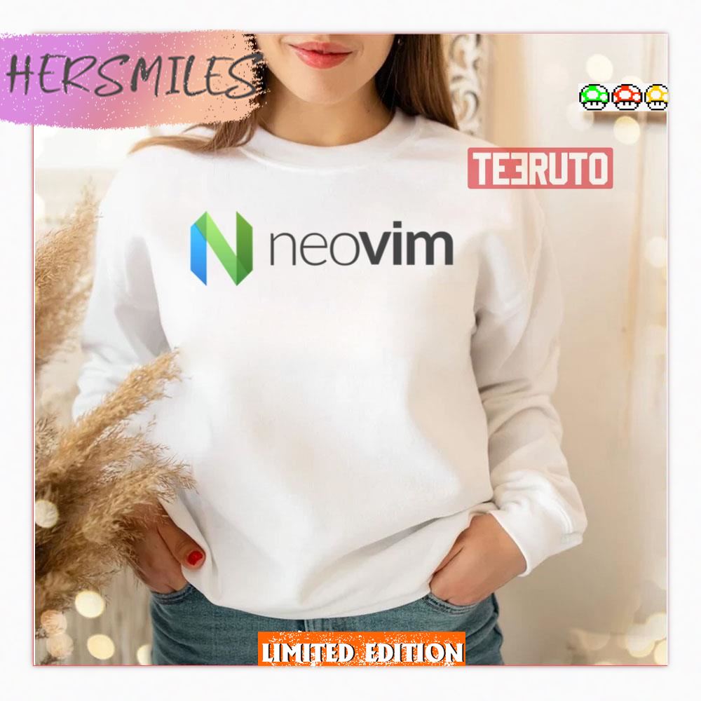 Design Neovim Text Editor Logo Shirt Design Neovim Text Editor Logo Shirt