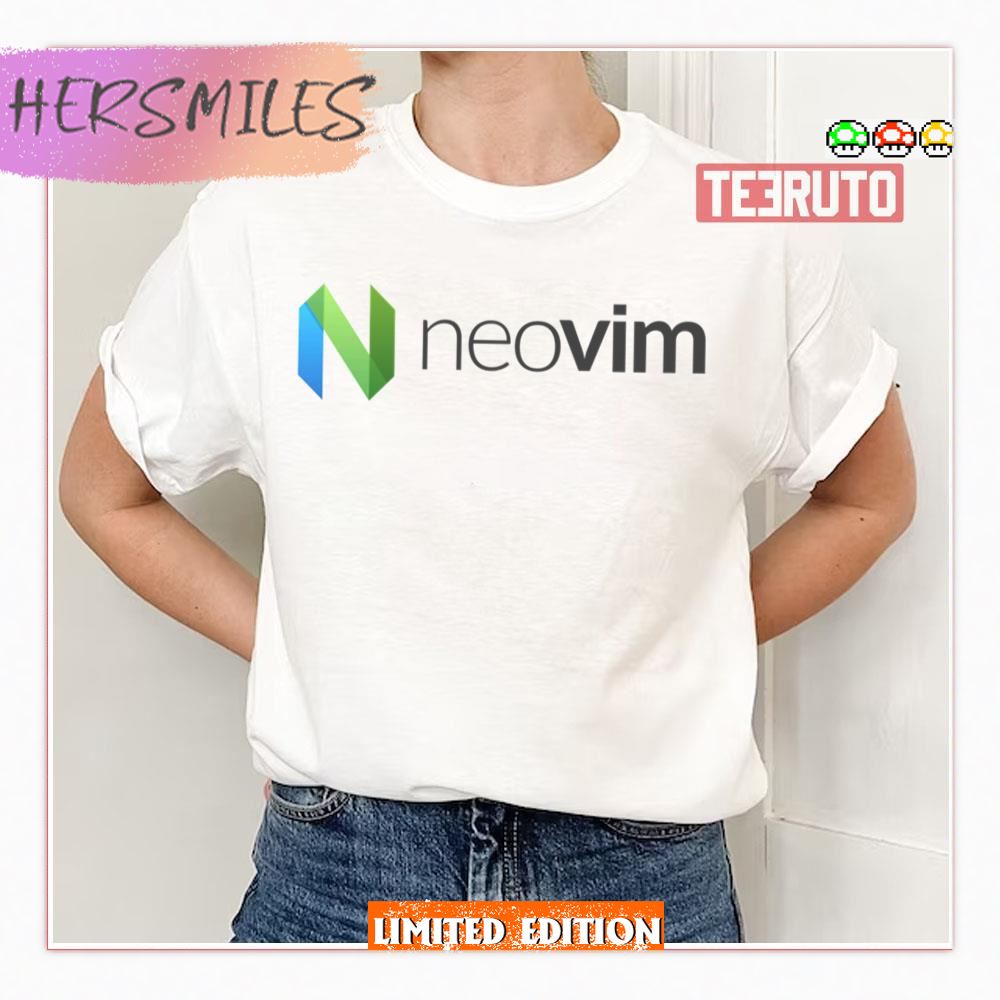 Design Neovim Text Editor Logo Shirt