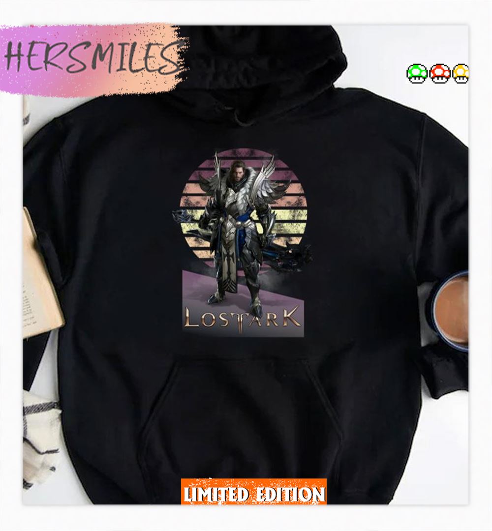 Distressed Design Warrior Lost Ark Shirt