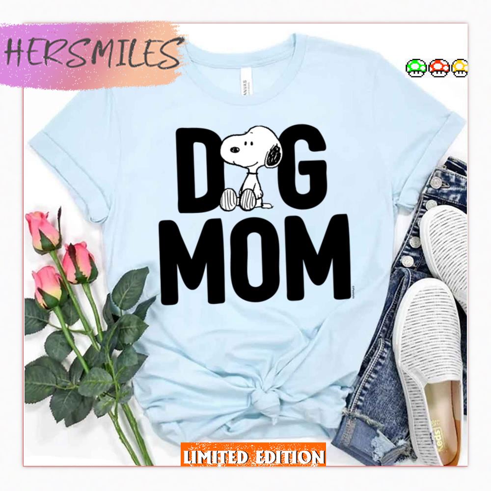 Dog Mom Peanuts Snoopy Shirt