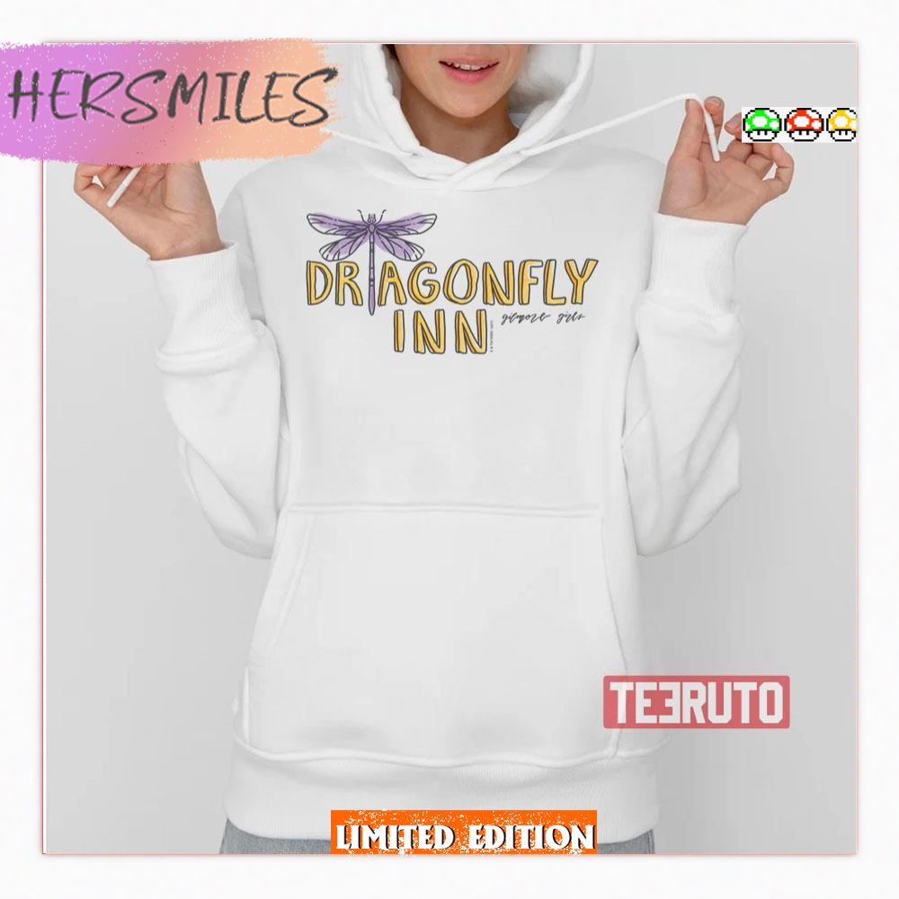 Dragonfly Inn Watercolor Logo Gilmore Girls Shirt