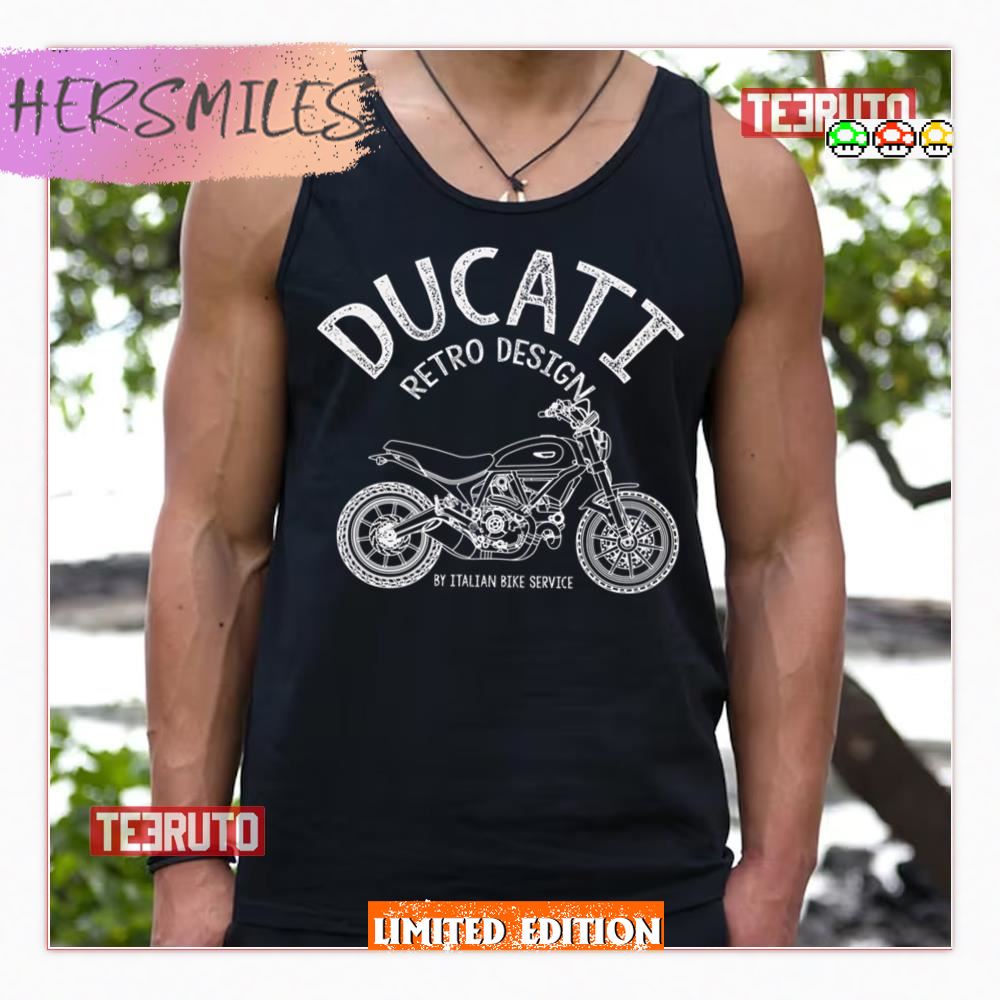 Ducati Scrambler Retro Design Tank Top