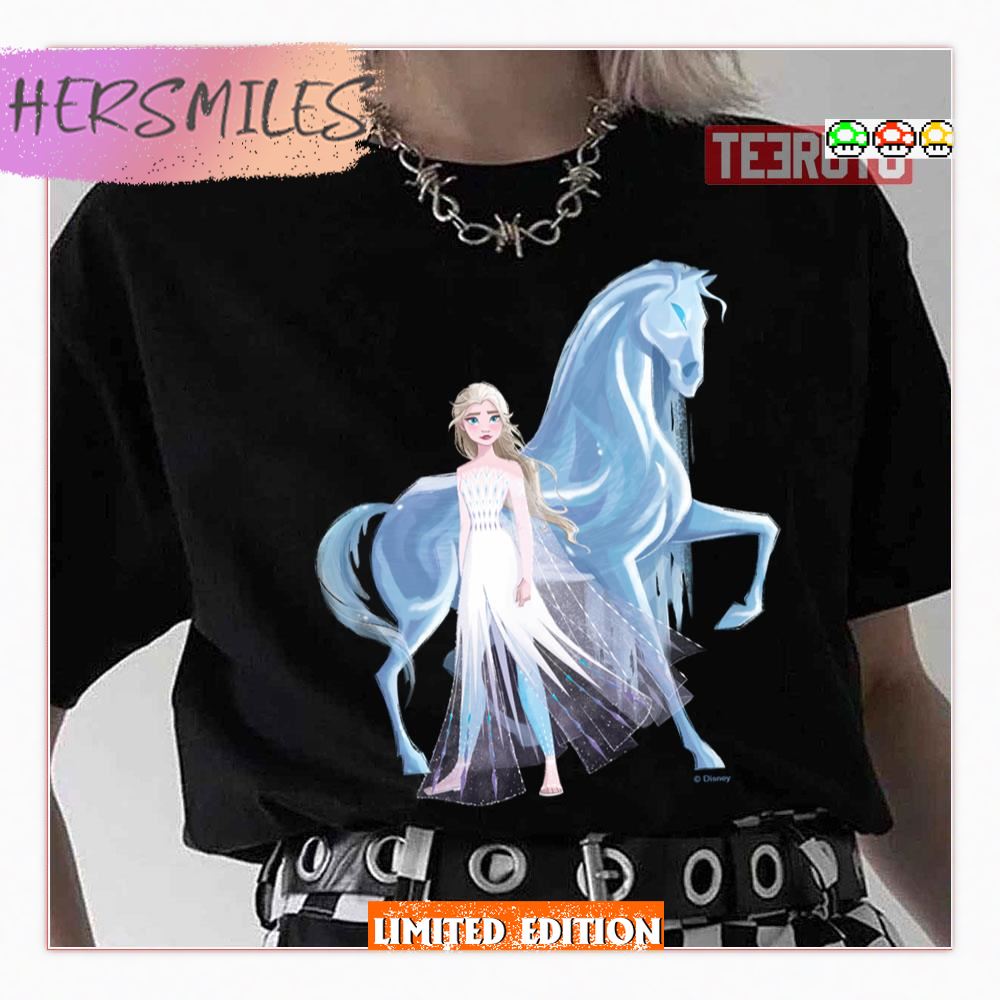 Elsa &amp The Frosted Nokk Frozen Shirt