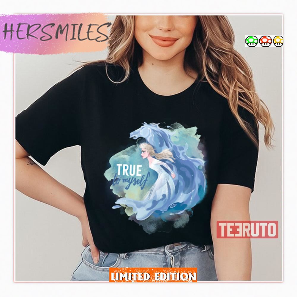 Elsa &amp The Nokk True To Myself Frozen Shirt