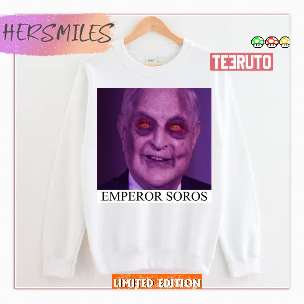 Emperor Soros Premium Scoop George Soros Sweatshirt
