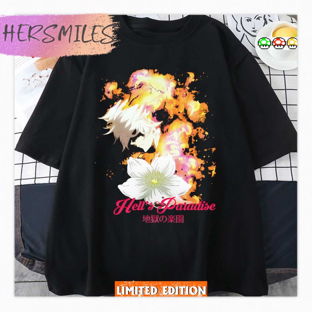 Everbloom Anime Manga Hell’s Paradise Jigokuraku Shirt