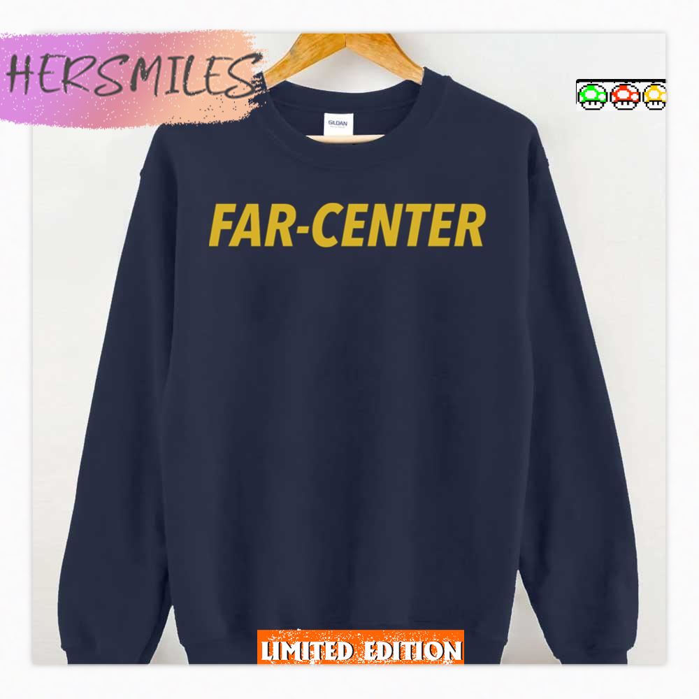 Far Center Yellow Logo Shirt Far Center Yellow Logo Shirt