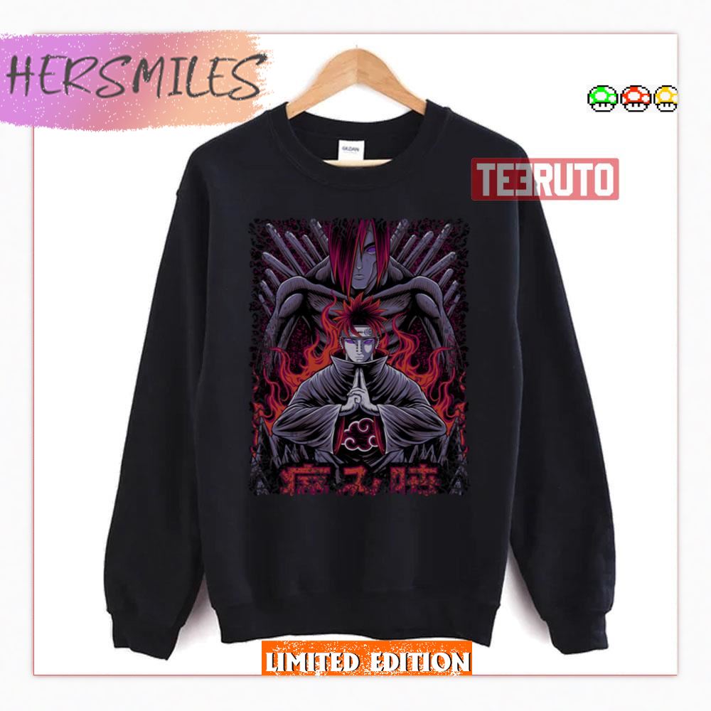Feel The Pain Retro Anime Naruto Shippuden Shirt Feel The Pain Retro Anime Naruto Shippuden Shirt