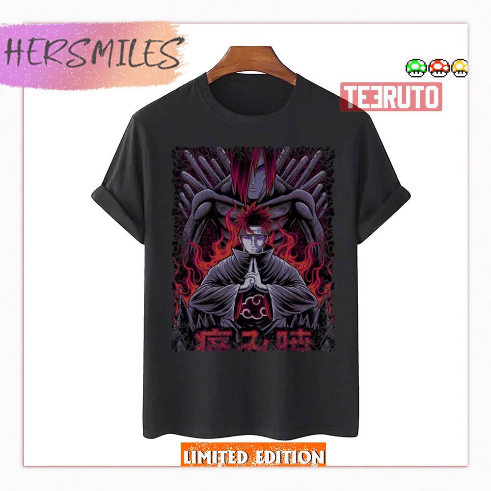 Feel The Pain Retro Anime Naruto Shippuden Shirt