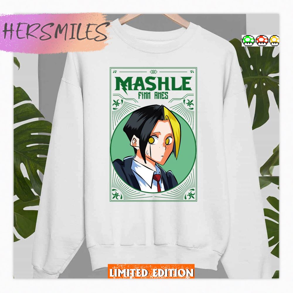 Finn Anes Mashle Magic And Muscles Poster Style Shirt Finn Anes Mashle Magic And Muscles Poster Style Shirt