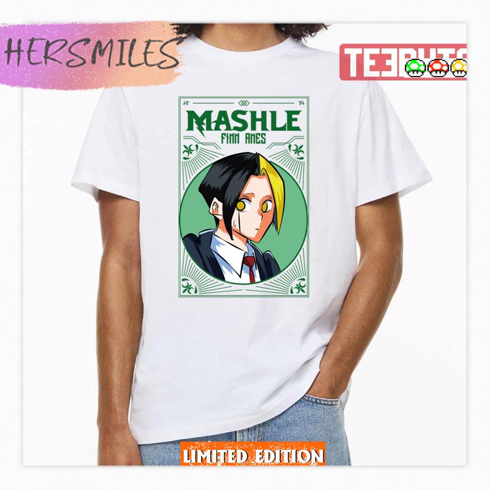 Finn Anes Mashle Magic And Muscles Poster Style Shirt