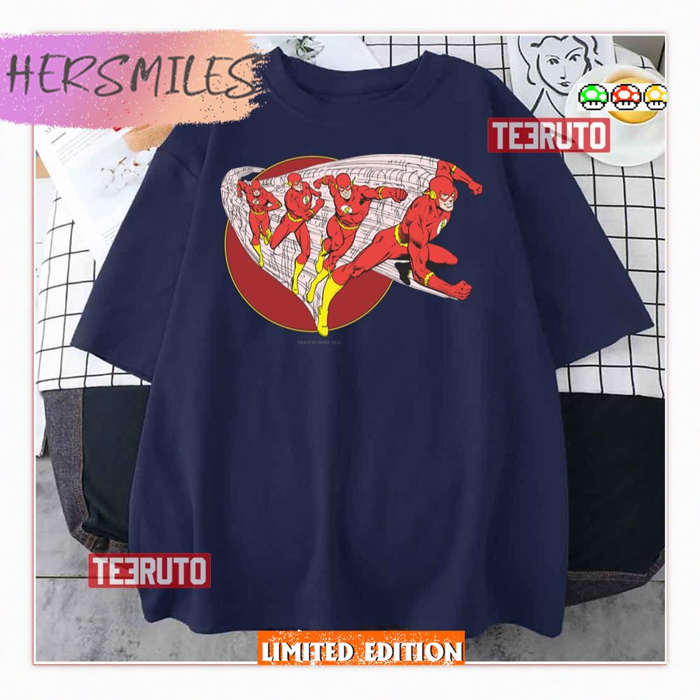 Flash In Motion Comic Art The Flash Shirt