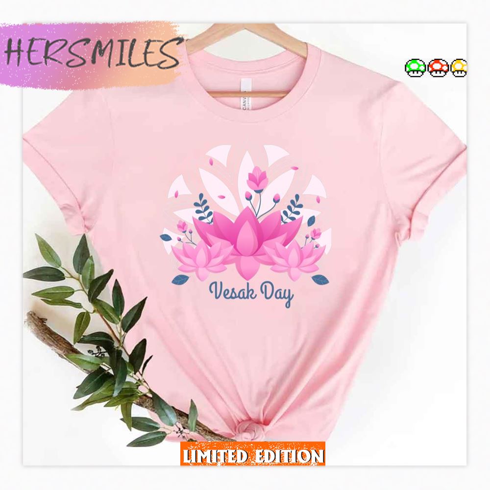 Floral Vesak Day Shirt Floral Vesak Day Shirt