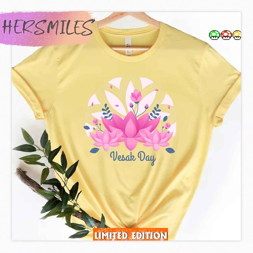 Floral Vesak Day Shirt
