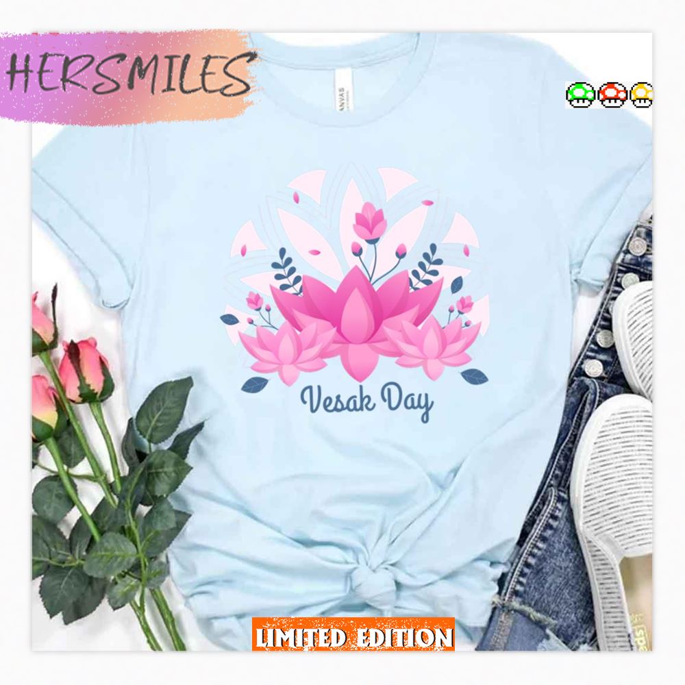Floral Vesak Day Shirt
