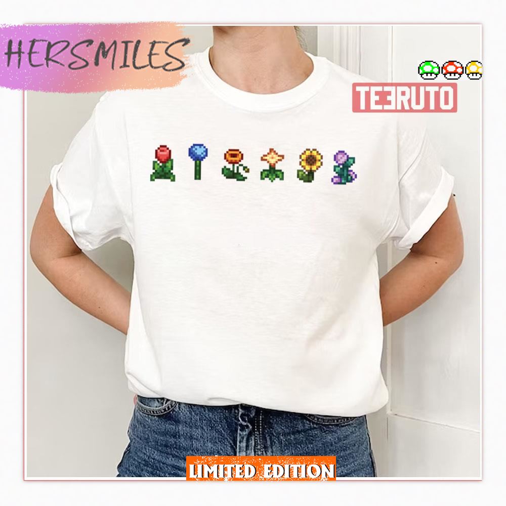 Flowers Icons Stardew Valley Shirt