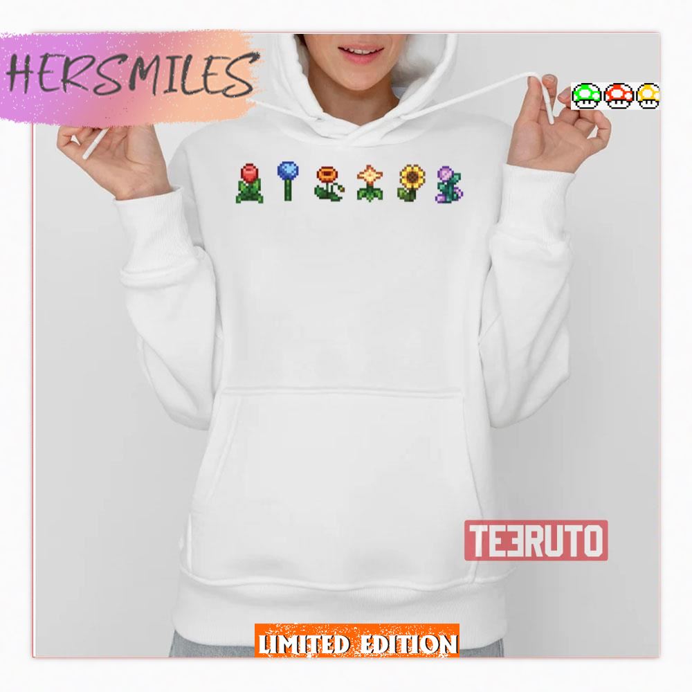 Flowers Icons Stardew Valley Shirt