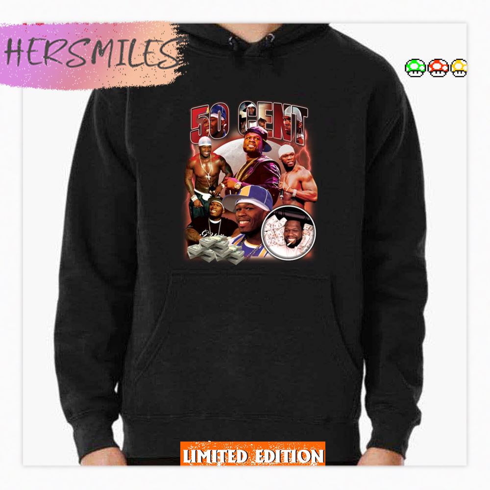 For Hiphop Fans 50 Cent Vintage Bootleg Bootleg 90s Shirt