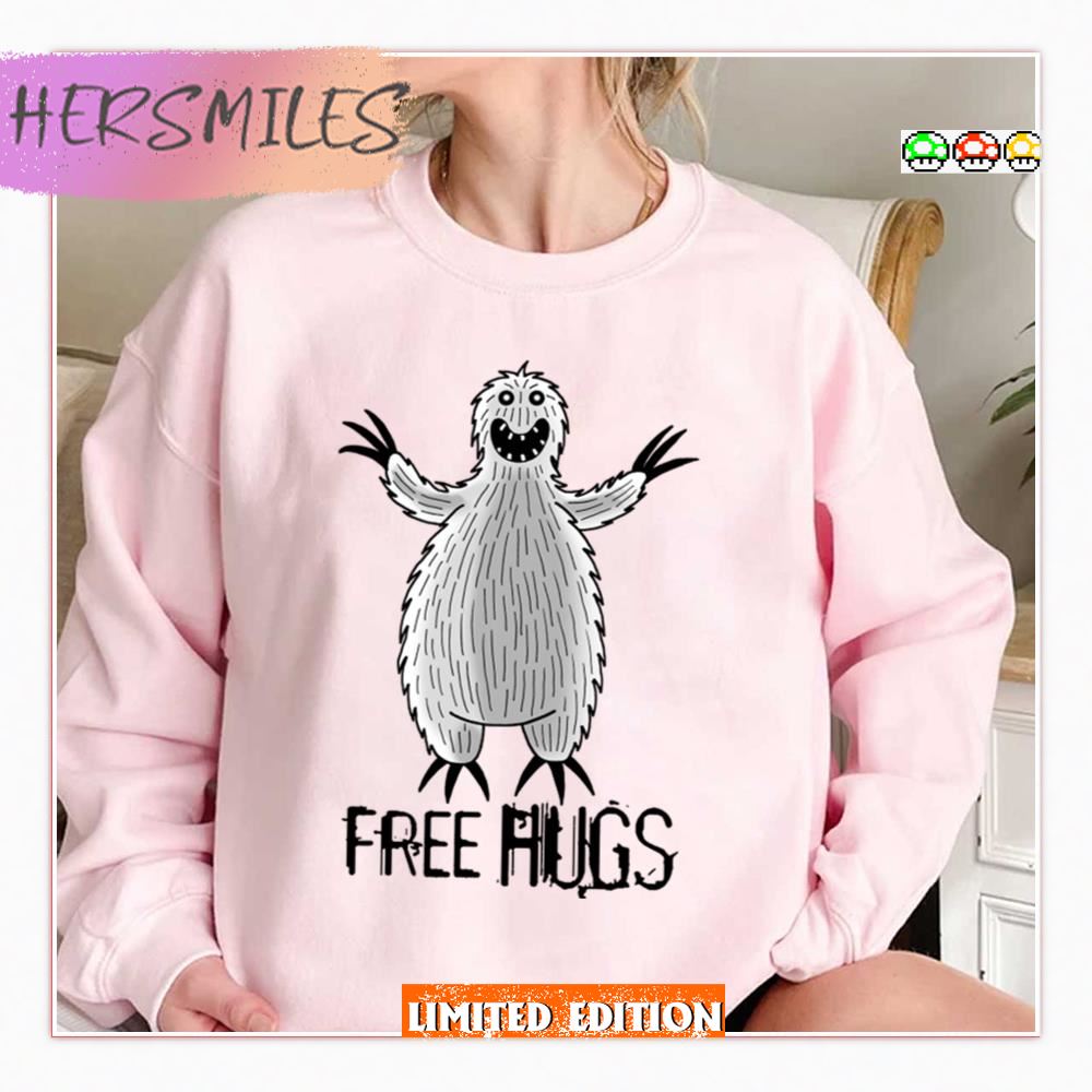 Free Hugs Yeti Abominable Shirt