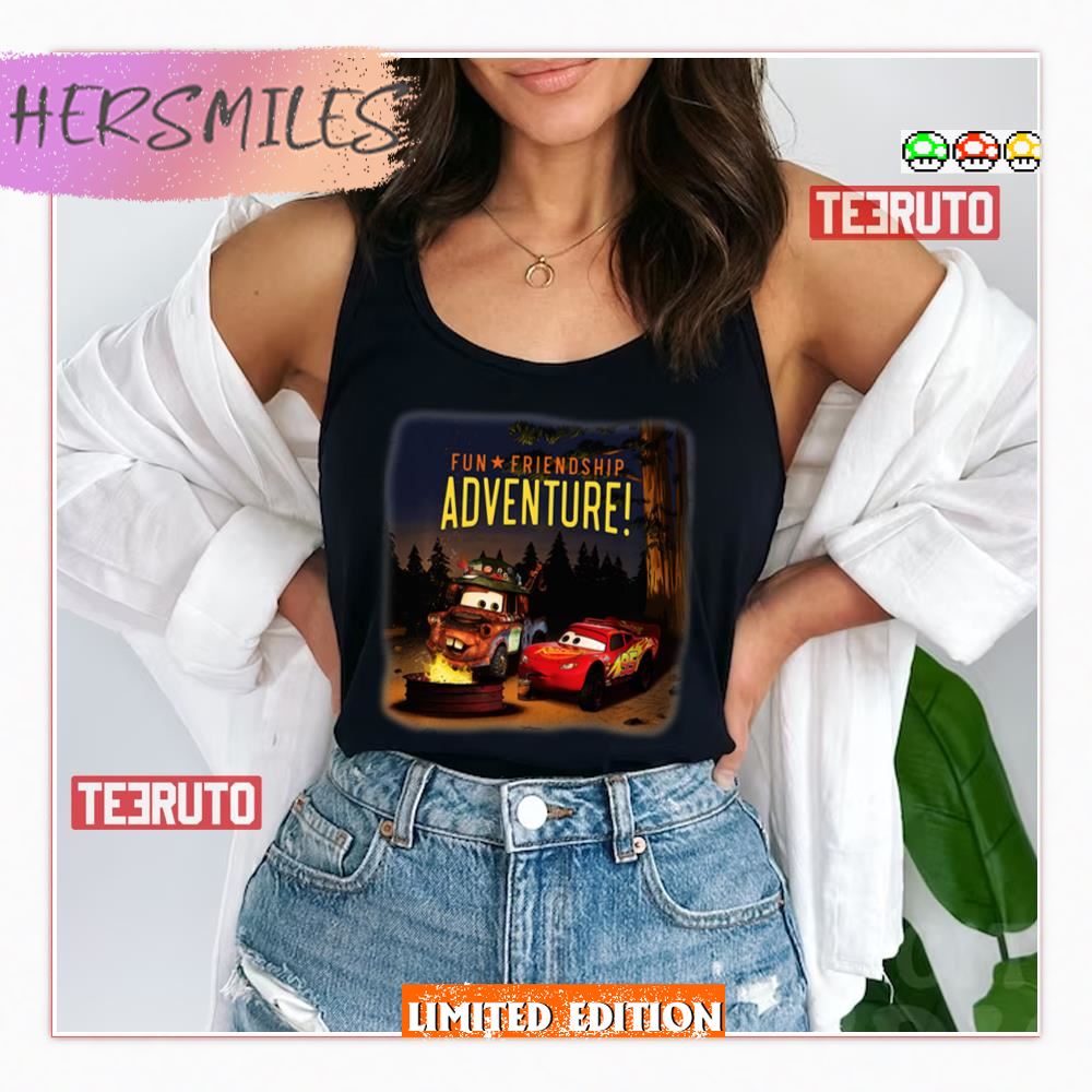 Friendship Adventure And Pixars Cars Fun Shirt Friendship Adventure And Pixars Cars Fun Shirt