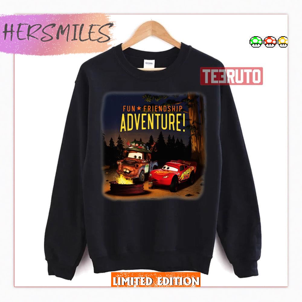 Friendship Adventure And Pixars Cars Fun Shirt Friendship Adventure And Pixars Cars Fun Shirt