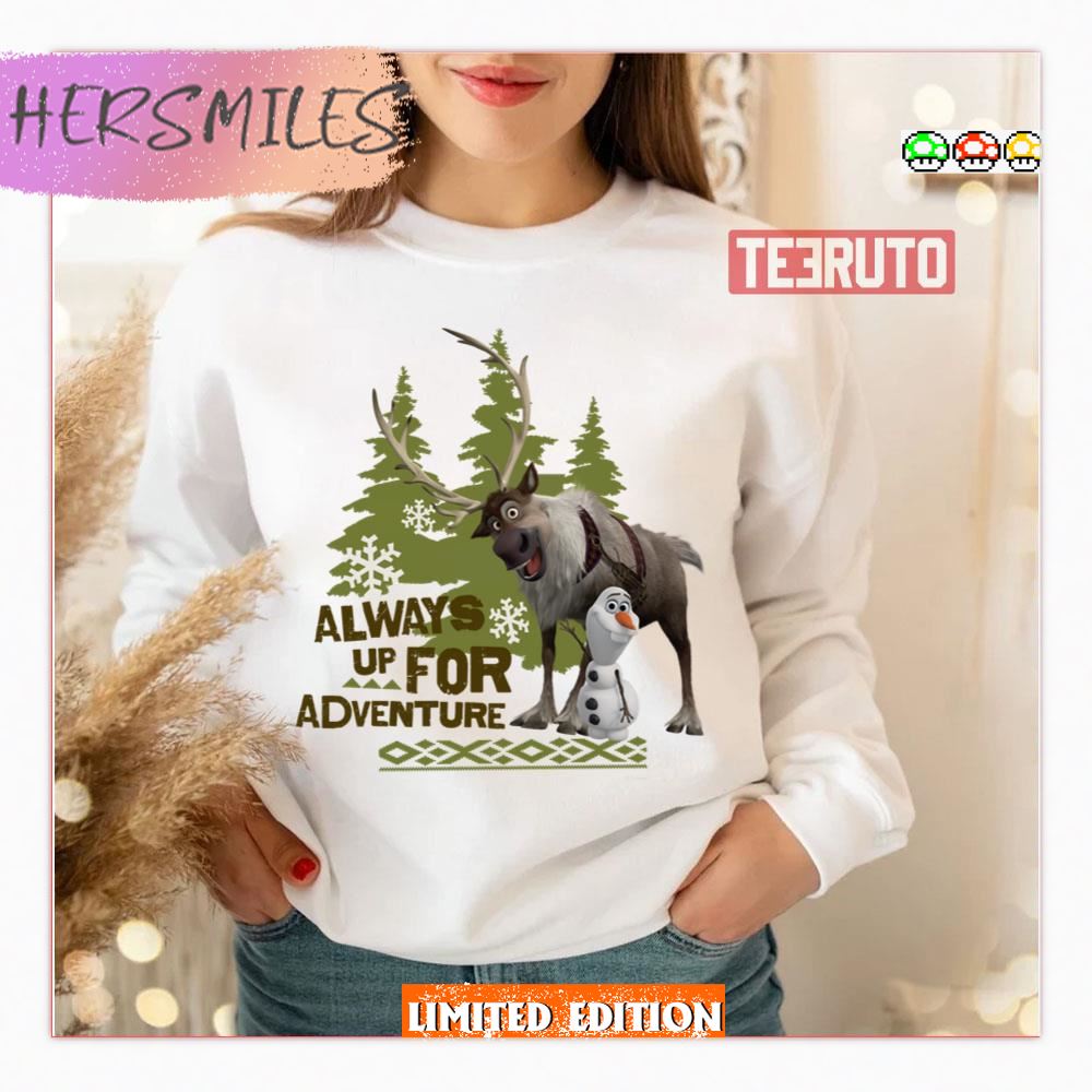Frozen Always Up For Adventure Shirt Frozen Always Up For Adventure Shirt