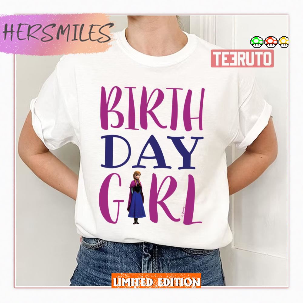 Frozen Anna Birthday Girl Shirt