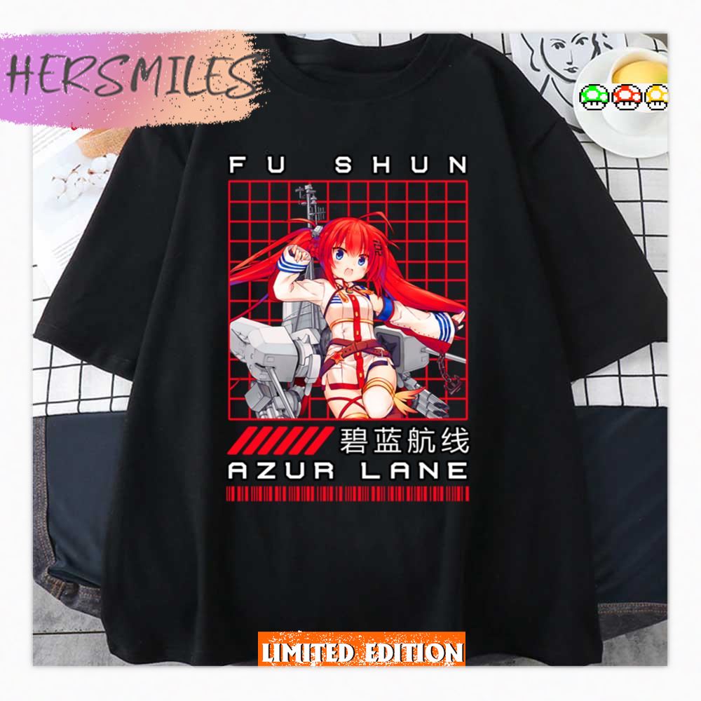 Fu Shun Azur Lane Character Art Shirt