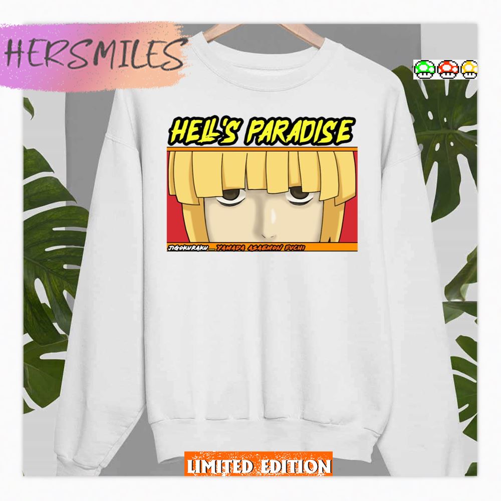 Fuchi Hell's Paradise Jigokuraku Yamada Asaemon Eyes Shirt Fuchi Hell's Paradise Jigokuraku Yamada Asaemon Eyes Shirt