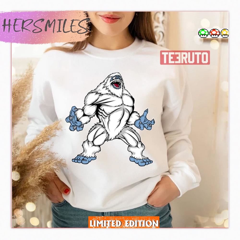 Funny Abominable Snowman Graphic Design Shirt Funny Abominable Snowman Graphic Design Shirt