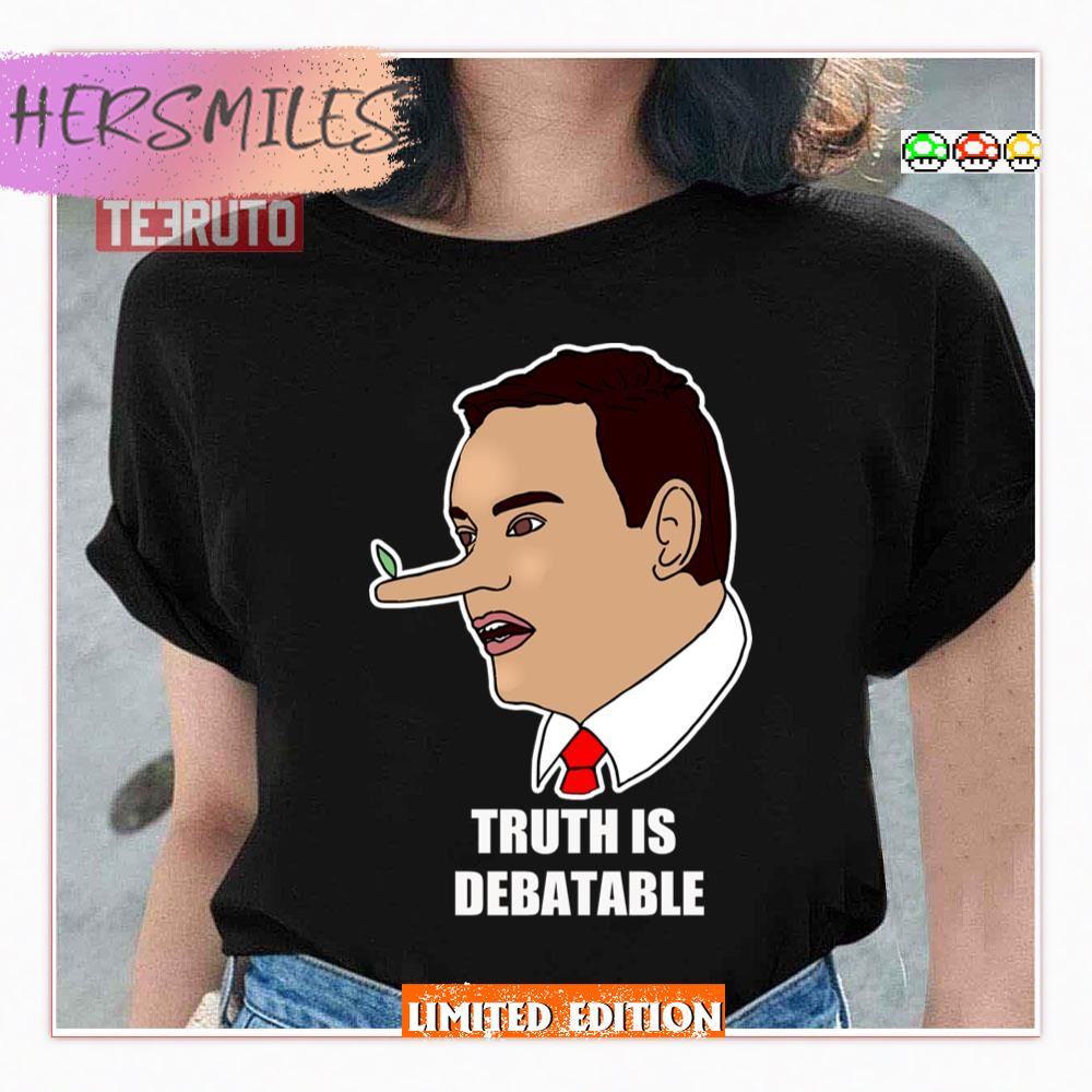 Funny George Santos Congressman Truth Is Debatable Sweatshirt